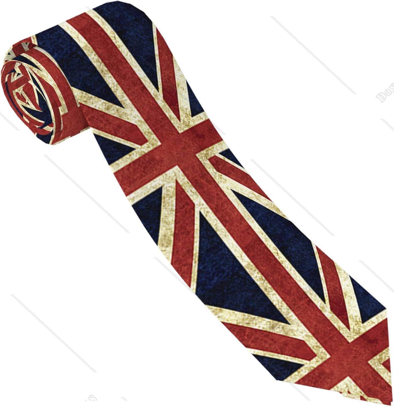 Men'S Grooming Uk - UK Flag Men's Tie Necktie Formal