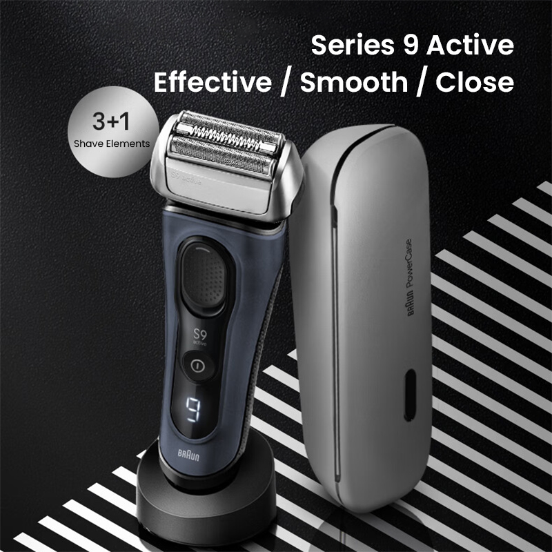 Men'S Grooming Uk - Braun S9 Active 9023s Electric Shaver