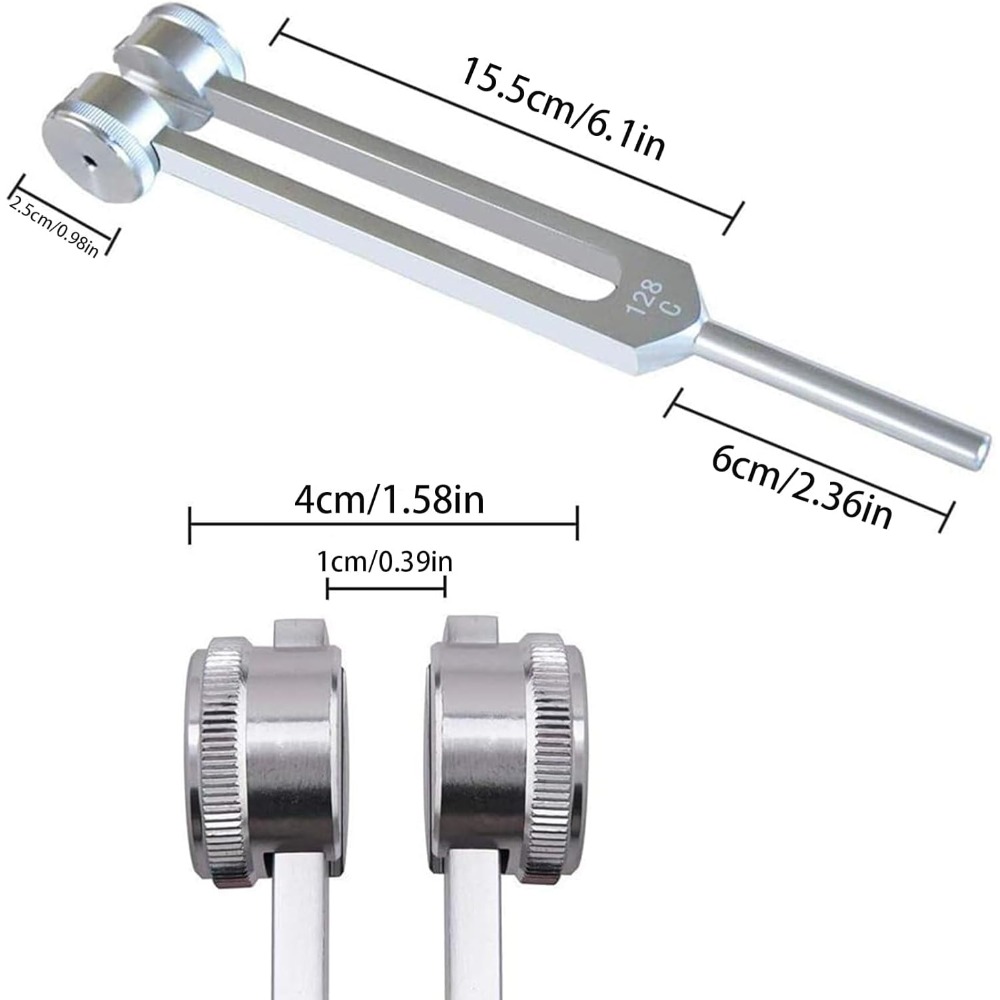 128Hz Tuning Fork Set - Stainl - Ear Wax Remover ulasan dan harga
