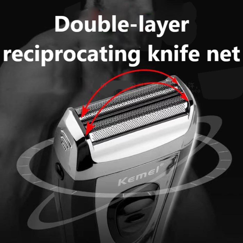 KM-9038 Powerful Rechargeable  - Men'S Grooming Razor ulasan dan harga