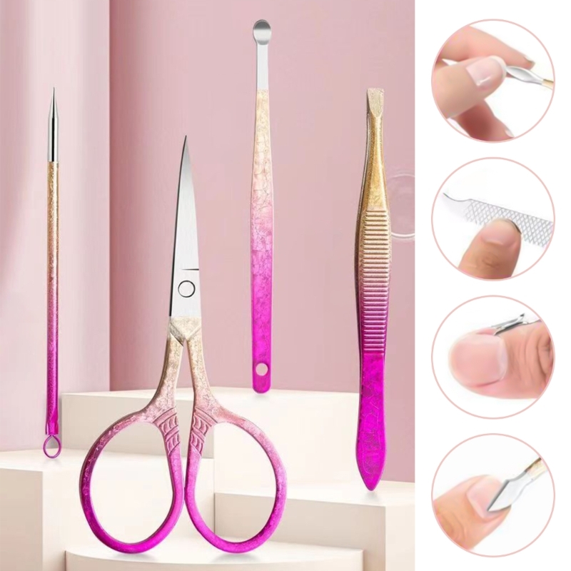 Manicure Set Nail Clipper Kit  - Mens Grooming Kit Gift Set ulasan dan harga