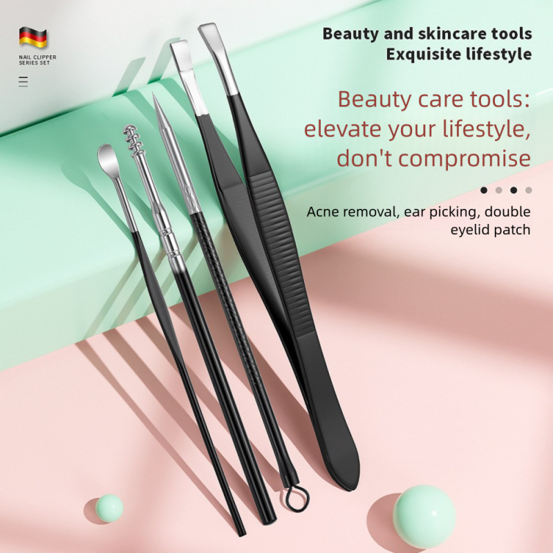 18pcs Manicure Pedicure Set, P - Mens Grooming Kit Gift Set ulasan dan harga