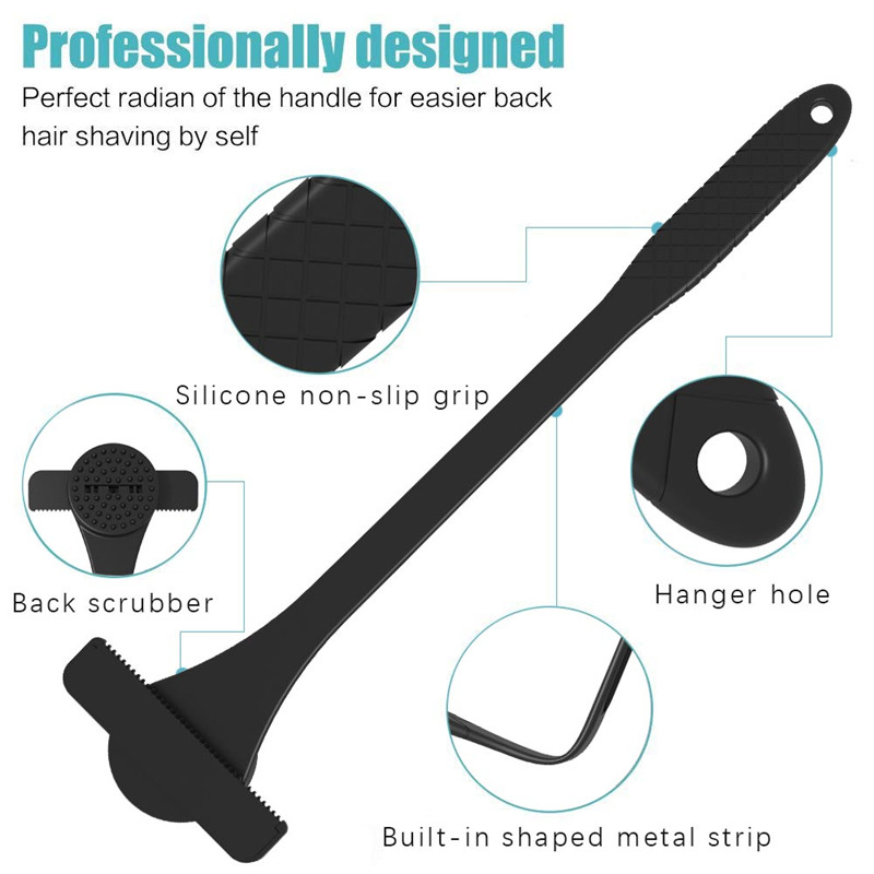 Flexible Long Handle Back Shav - Men'S Grooming Hair Removal ulasan dan harga