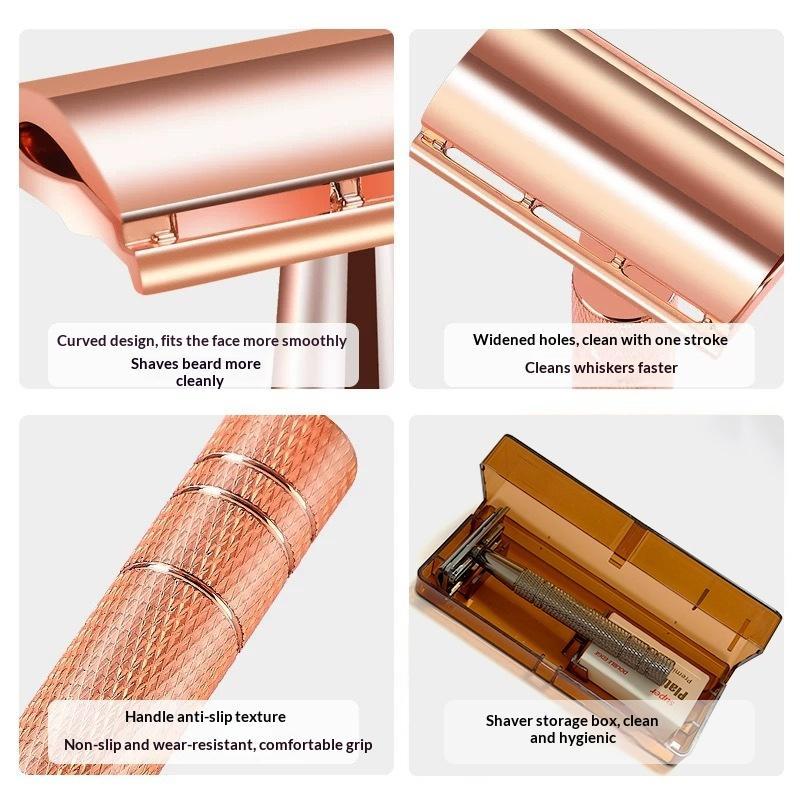 Eco Friendly Reusable Metal Sa - Men'S Grooming Hair Removal ulasan dan harga