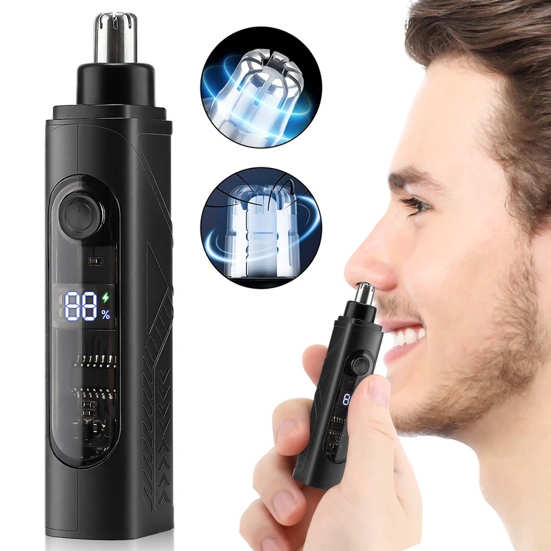 Rechargeable Nose Hair trimmer - Men'S Grooming Hair Removal ulasan dan harga