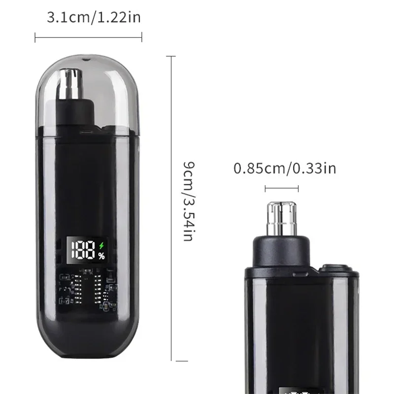 Portable T9 Hair Clipper Nasal - Mens Grooming Tools ulasan dan harga