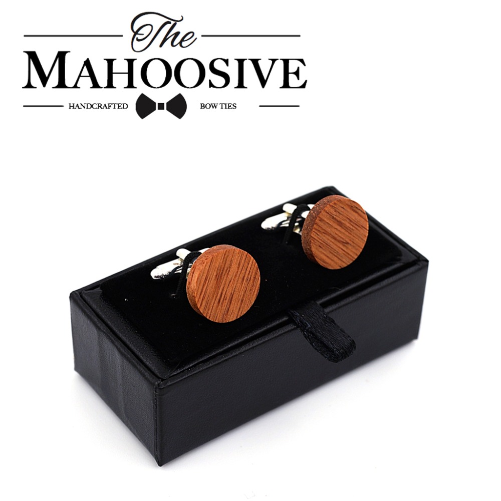 MAHOOSIVE Wooden Cufflinks Wed - Men'S Grooming Gift Box ulasan dan harga