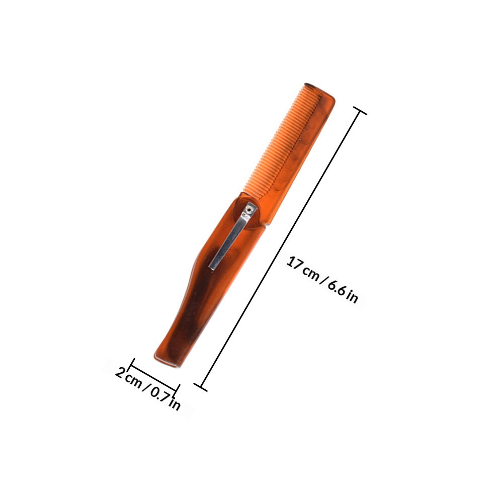 Foldable Hair Comb for Men Por - Men'S Beard Grooming ulasan dan harga