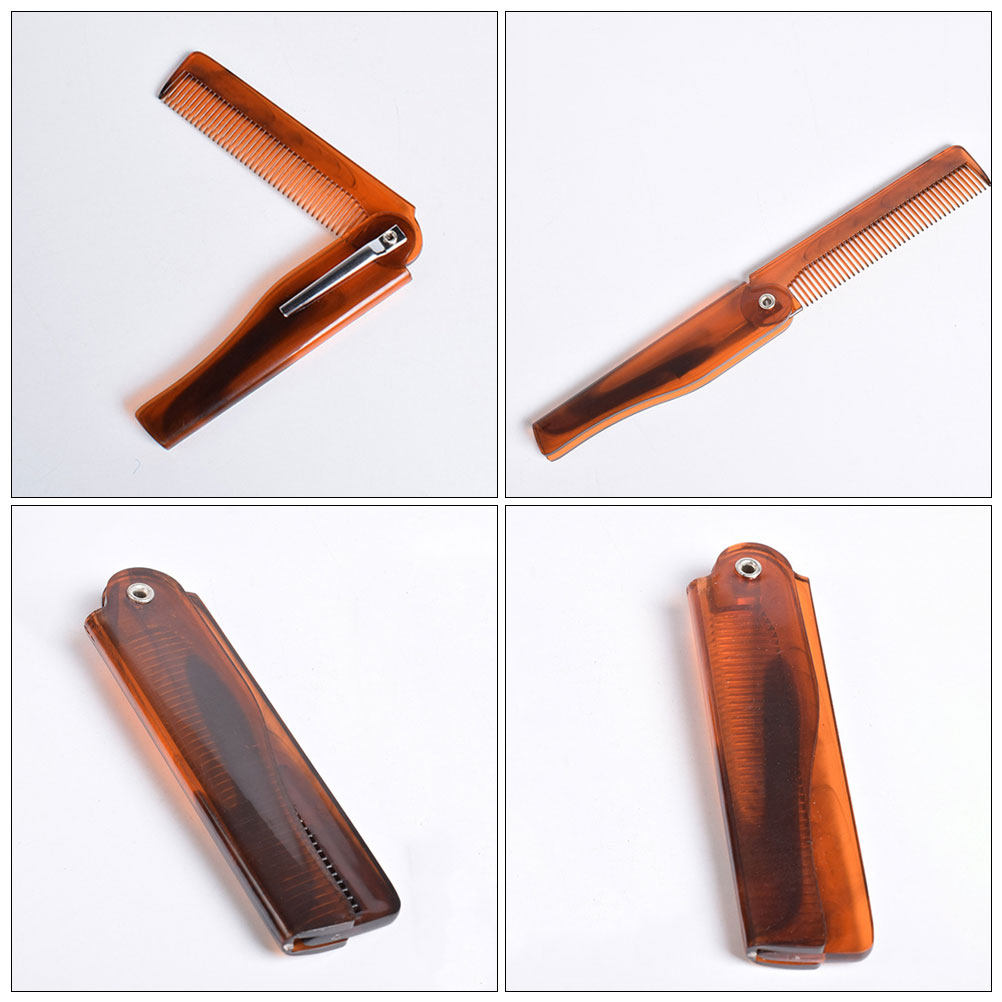 Foldable Hair Comb for Men Por - Men'S Beard Grooming ulasan dan harga