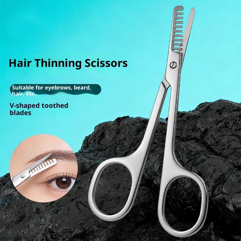1Pcs Stainless Steel Eyebrow T - Men'S Grooming Hair Removal ulasan dan harga