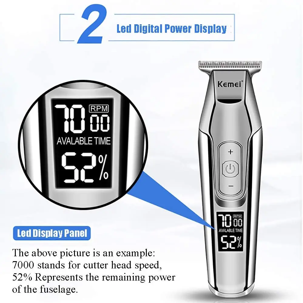 Kemei Hair Clipper KM-5027 Or  - Men'S Grooming Razor ulasan dan harga