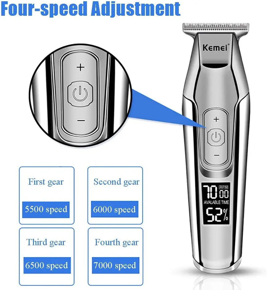 Kemei Hair Clipper KM-5027 Or  - Men'S Grooming Razor ulasan dan harga