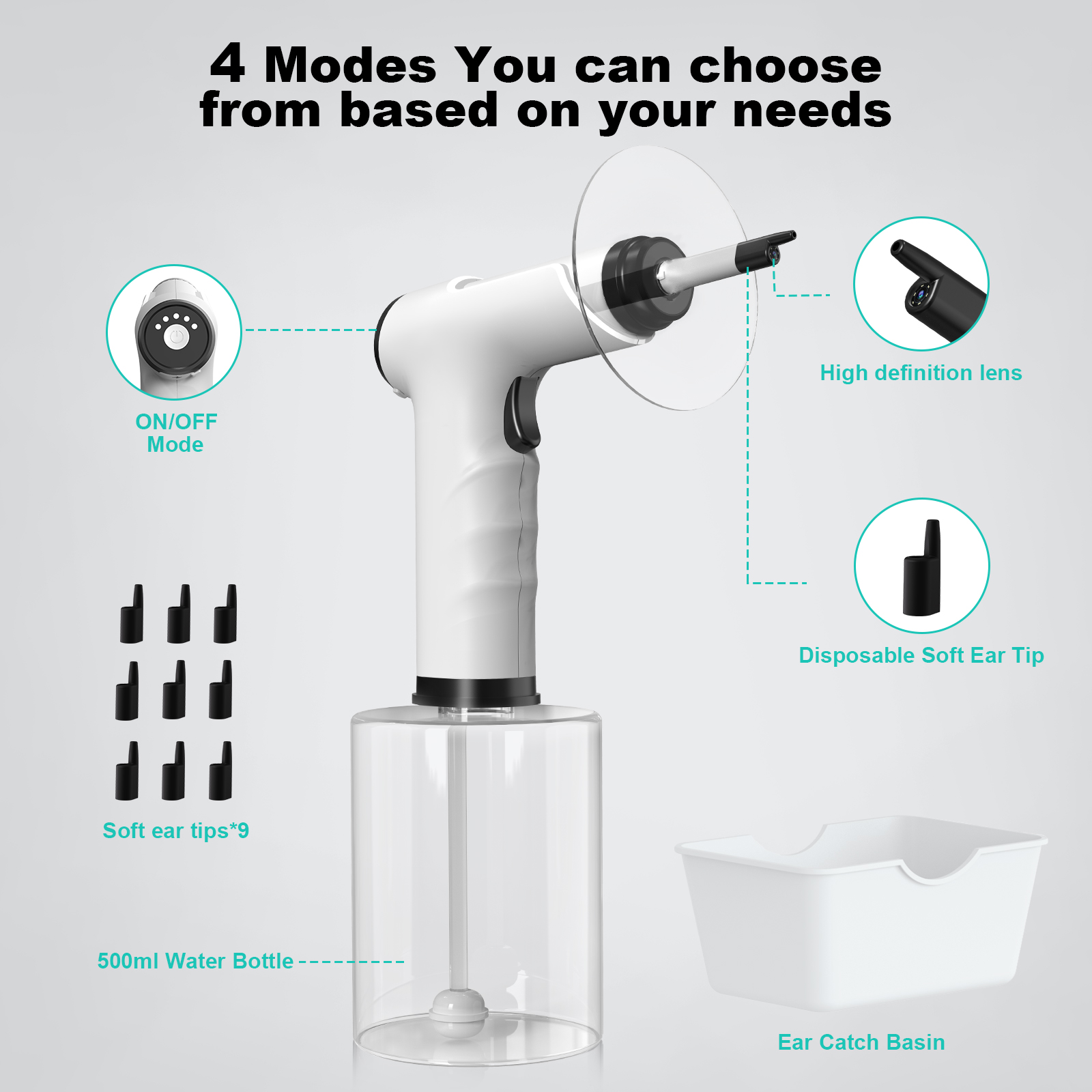 Portable Ear Cleaner Machine w - Ear Wax Remover ulasan dan harga