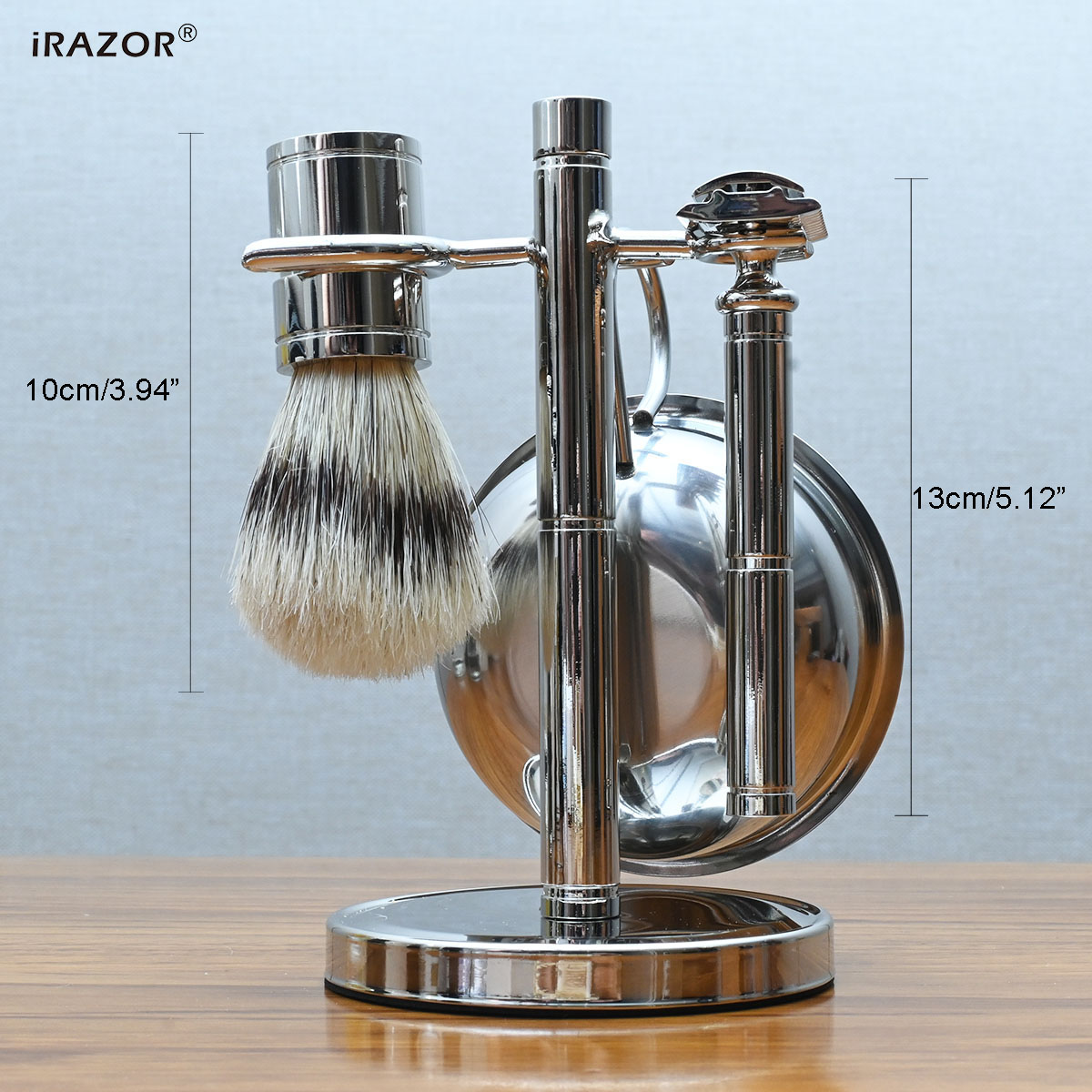 iRAZOR Classic Vintage Double  - Mens Vintage Grooming Kit ulasan dan harga