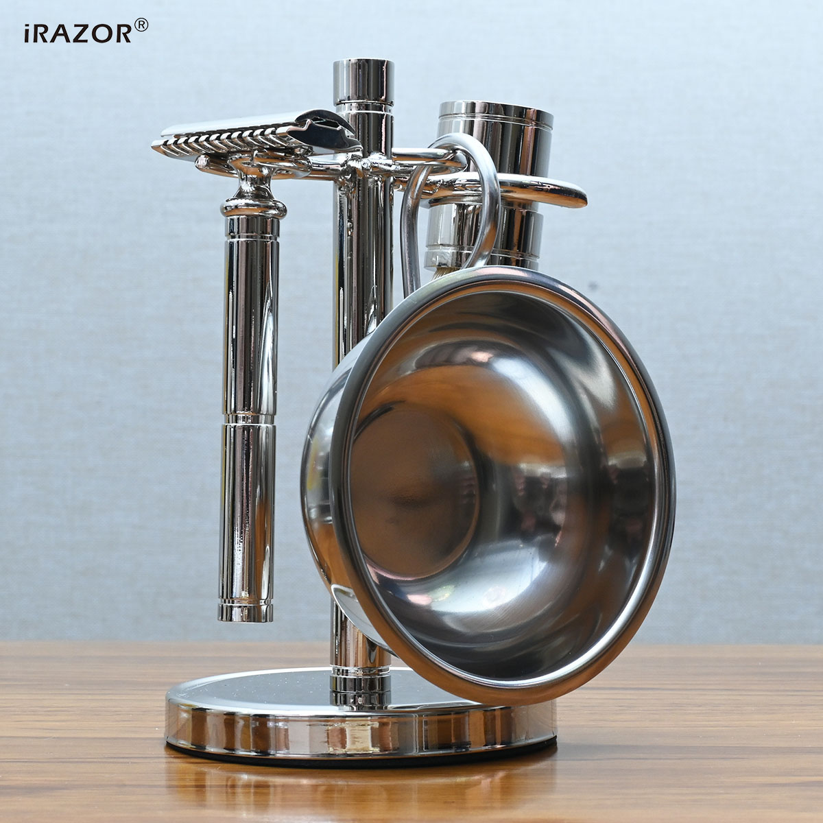 iRAZOR Classic Vintage Double  - Mens Vintage Grooming Kit ulasan dan harga