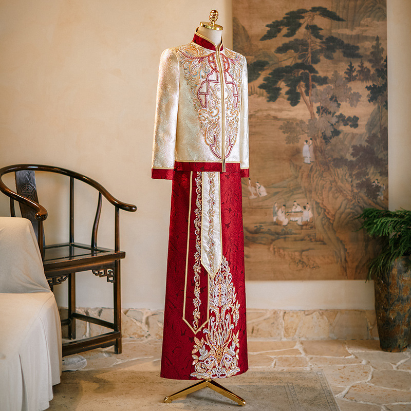 Chinese Style Wedding Clothes  - Men'S Grooming Services ulasan dan harga